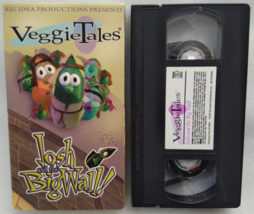 VeggieTales Josh And The Big Wall (VHS, 1997, Slipsleeve) - £10.21 GBP