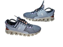 On Cloud Cloudswift Shoes Running Sneakers Gray Lavender Lilac Women&#39;s Size 10 - £28.55 GBP