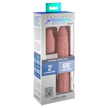 Fantasy X-tensions Elite 8 in. Silicone Sleeve with 2 in. Extender Beige - £58.31 GBP