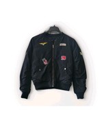 Better Be Black Bomber Jacket SIZE Large US Army Patches - $19.99