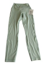 Lululemon Align High Rise Pant 25” Nulu Size 4, Double Lined Pale Mint G... - $63.40