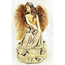 Vintage Westland Musical Angel Wings Figurine Dream Weaver Plays Polonaise 1996 - £12.46 GBP
