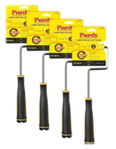 Purdy 14A770014 4-1/2&#39;&#39;-6-1/2&#39;&#39; W Jumbo Mini Paint Roller Frame Threaded End 4PK - £20.32 GBP