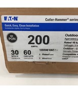 Eaton BRP30L200 Indoor Main Lug Loadcenter 200A 30SP 60C 1PH 3W 120/240V  - $149.99