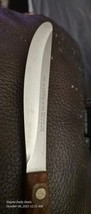 Vtg CUTCO No. 59 non-serrated table steak knife brown wood handle No Chi... - $19.80