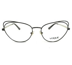 Vogue Eyeglasses Frames VO4056 997 Brown Gold Cat Eye Wire Rim 54-17-135 - £51.55 GBP