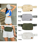 C.C Camo Pattern Belt Bag Fanny Pack - $30.15 CAD