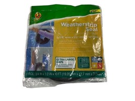 Duck Brand Self Adhesive Foam Weatherstrip Seal for Extra Large Gaps Win... - £9.51 GBP