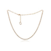 Diana M Jewels 2.65 cts diamond tennis necklace size One Size - €1.361,80 EUR