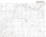 Soda Lake NW, Nevada 1985 Vintage USGS Topo Map 7.5 Quadrangle with Mark... - $17.95