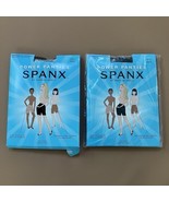 x2 Spanx by Sara Blakely Power Panties Sz E Black Performance Underwear Slimming - $38.61