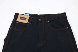 NOS Vtg 90s Pelle Pelle Mens 32x34 Spell Out Hip Hop Baggy Fit Big Pocket Jeans - £100.81 GBP
