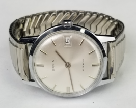 vintage mens watch Orvin 17j 17 jewel manual hand wind BEAUTIFUL - $972.05 MXN