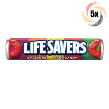 5x Rolls Lifesavers Assorted 5 Flavors Hard Candy | 14 Candies Each | 1.14oz - $12.17