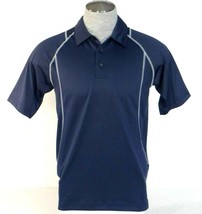 Adidas Golf ClimaCool Navy Blue Short Sleeve Polo Shirt Relaxed Fit Men&#39;... - $69.99
