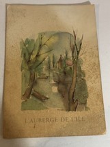 L’auberge De L’ill Restaurant Menu Ephemera Box3 - £15.62 GBP