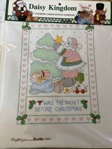 Bucilla Stamped Cross Stitch Daisy Kingdom Christmas 63448 Peace on Earth - £10.46 GBP