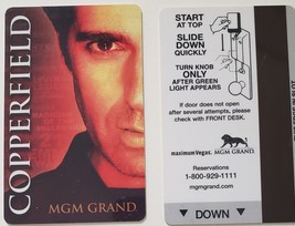 David Copperfield @ MGM Grand Hotel Las Vegas Room Key - £3.15 GBP