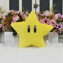 Game Plush Super Star Mega Star Power Stars 18cm Soft Stuffed Toy Cute Figure fo - £4.68 GBP