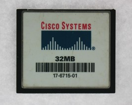 Cisco 17-6715-01 Systems 32MB Flash Card for C2600 Series Router - £9.39 GBP