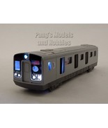 7 Inch New York City MTA Subway Train  Lights &amp; Sounds 1/100 Scale Dieca... - £15.28 GBP