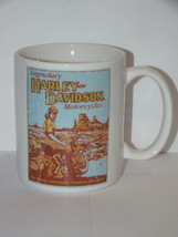 HARLEY-DAVIDSON - &quot;The Great American Freedom Machine&quot; Coffee Cup - £19.67 GBP