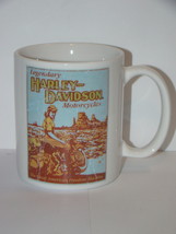 HARLEY-DAVIDSON - &quot;The Great American Freedom Machine&quot; Coffee Cup - £19.92 GBP