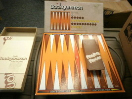 Vtg Whitman 4832 Backgammon Complete Board Game Used - £3.50 GBP