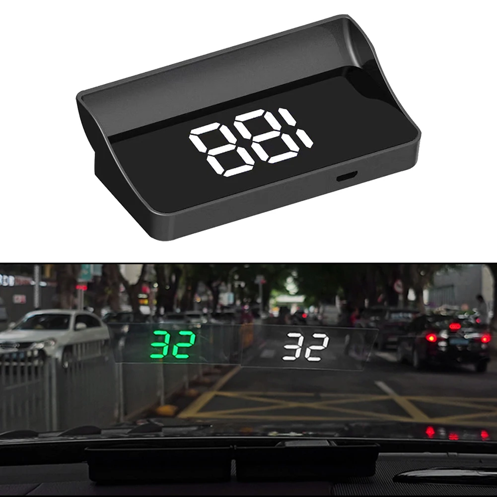 New Hud Head-up Display GPS Speedometer Speed Display KMH USB Cable For ... - £15.42 GBP