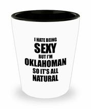 Sexy Oklahoman Shot Glass Funny Gift For Husband Wife Bf Gf Oklahoma Pride Liquo - £10.26 GBP