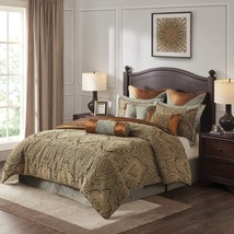 Hampton Hill Canovia Springs King Size Bed Comforter Duvet 2-In-1 Set Bed In A - $316.99