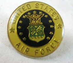 United States Air Force logo lapel pin hat tie tac vintage Military USA US - £7.02 GBP