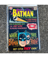 DC Batman 13 Jittery Nights NO. 184 September 1966 Comic Book, Bat Signa... - $19.37