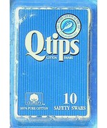 Chesebrough Ponds USA Sealed Q-Tips Safety Swabs 10 pack  - £2.24 GBP