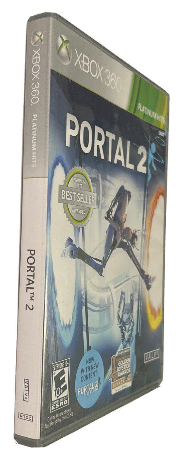 Primary image for Portal 2 2011 Complete With Manual Microsoft Xbox 360 Platinum Hits Valve
