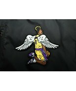 Kobe Bryant Angel Dunk Basketball, Black Gold and Purple Embroidered Patch - £10.48 GBP