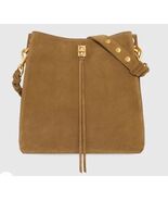 REBECCA MINKOFF “Darren” Shoulder Bag Honey Pebbled Leather Bucket  NWOT - $183.15