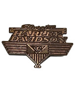Vintage Harley Davidson Motorcycle Sturgis 1992 Hat Pin Lapel - $18.75 CAD