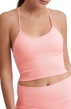 Msrp $45 Dkny Sport Seamless Rib Crop Camisole In Washed Atomic Size Medium - £18.53 GBP