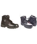 $110 ROCKY ALPHA FORCE R6004 Composite Toe Leather DUTY WORK Black Ankle... - £47.05 GBP