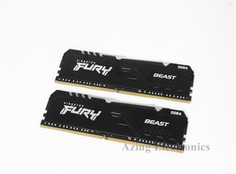 Kingston Fury Beast Rgb KF432C16BBAK2/16 DDR4-3200 16GB(8GBx2) CL16 Dimm Memory - £32.13 GBP