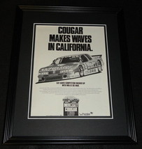 1990 Lincoln Mercury Cougar Framed 11x14 ORIGINAL Vintage Advertisement - $34.64