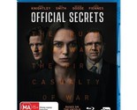 Official Secrets Blu-ray | Keira Knightley, Matt Smith | Region Free - $21.68