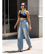 Future Collective Women&#39;s Mid-Rise Baggy Fit Jeans  Blue Size 17 - €9,33 EUR