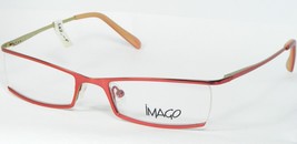 Vintage iMAGO THIR 31 Fraise / Olive Unique Rare Lunettes 50-18-135 Allemagne - $86.51