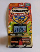 Matchbox Fire Rescue Truck Across America 50th Birthday Oregon - £1.61 GBP