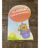 American Greetings Greeting Card Birthday Godson - $26.32 CAD