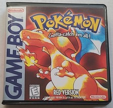 Pokemon Red Case Only Game Boy Box Pokémon - £10.92 GBP