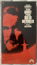 The Hunt For Red October VHS Sean Connery, Alec Baldwin, Scott Glenn New... - £10.79 GBP
