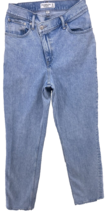 Abercrombie &amp; Fitch Jeans Women Size 4 Blue Straight High Rise Denim Curve Love - £13.93 GBP